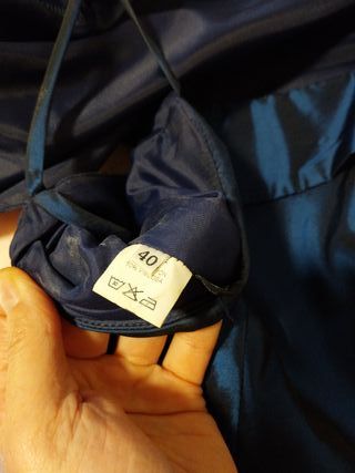 Vestido azul talla 40 y chaqueta talla 42
