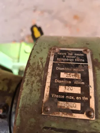 Amoladora de banco industrial