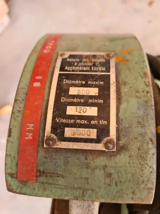 Amoladora de banco industrial