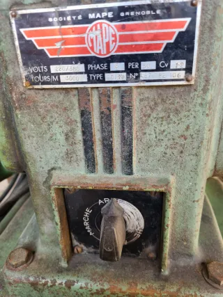 Amoladora de banco industrial