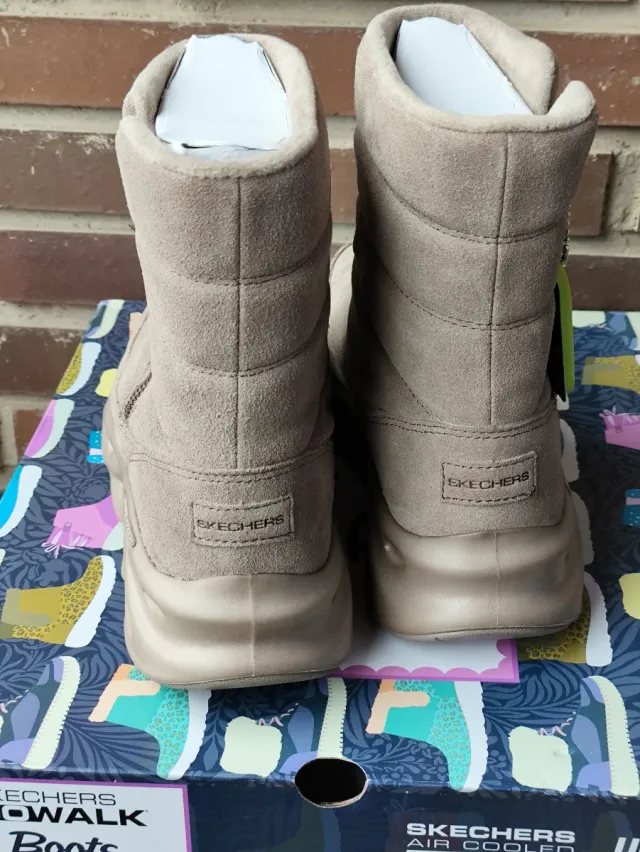 Botas Skechers Go Walk Beige Talla 38