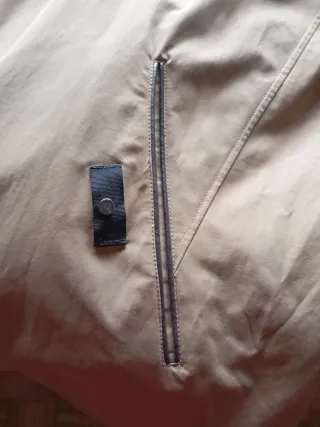 Gabardina Beige y Gris