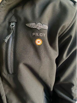 Cazadora Piloto D74 Negra