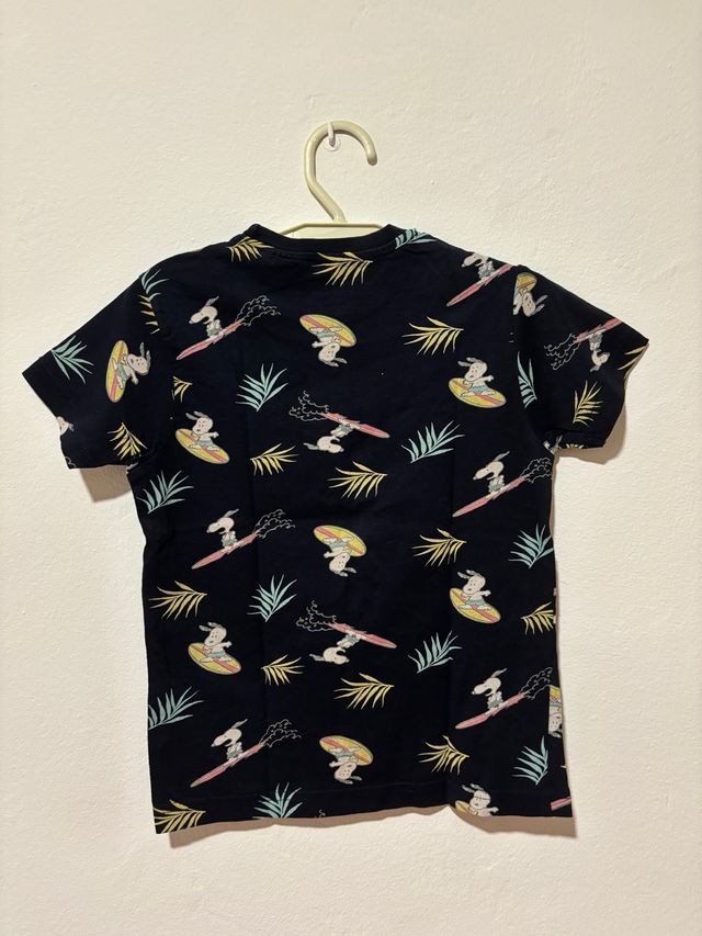 Conjunto Snoopy Peanuts niño + pantalón Zara