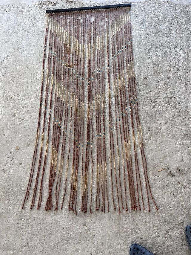 Cortina de cuentas exterior anti moscas