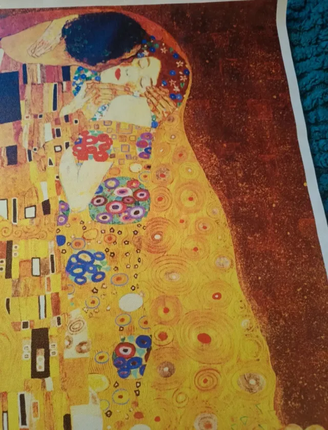 Stampa su tela Il Bacio Klimt