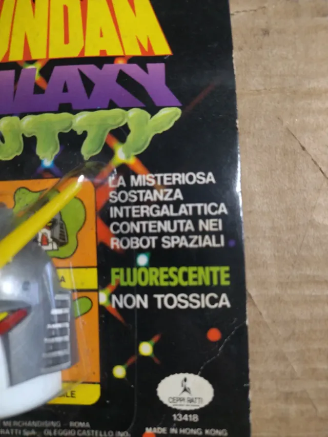 Testa Gundam Galaxy Putty Sostanza Intergalattica