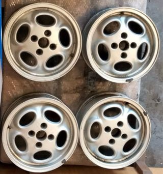 Llantas de Porsche 15”, 1985