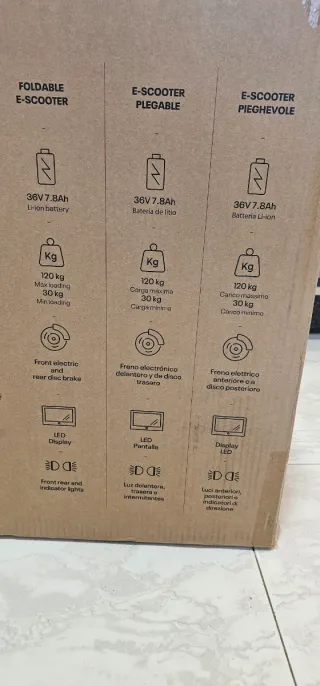 Patinete Eléctrico Reebok Urban 8.5