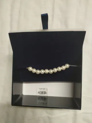 Bracciale Bluespirit Argento Perle Bianche