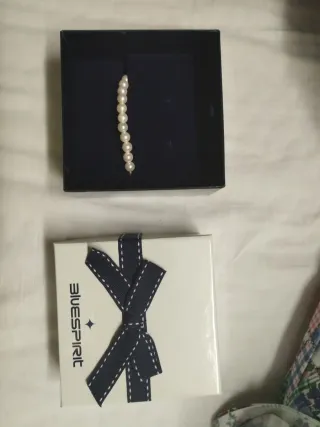 Bracciale Bluespirit Argento Perle Bianche