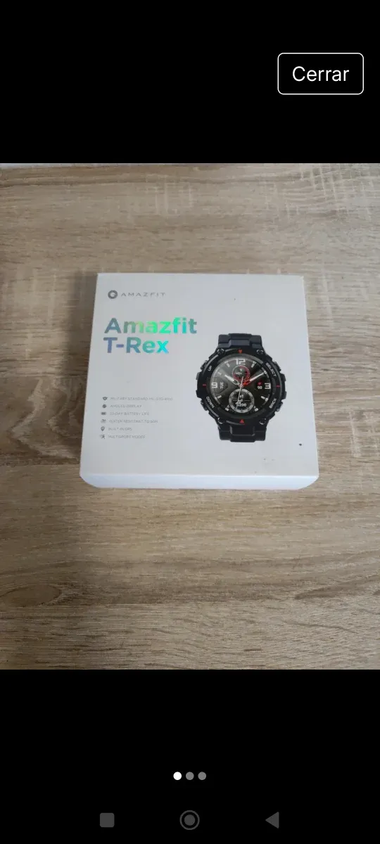 Amazfit T-Rex Smartwatch Negro