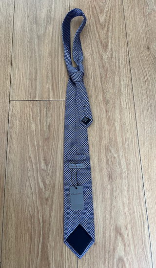 Corbata azul Emidio Tucci nueva con etiqueta