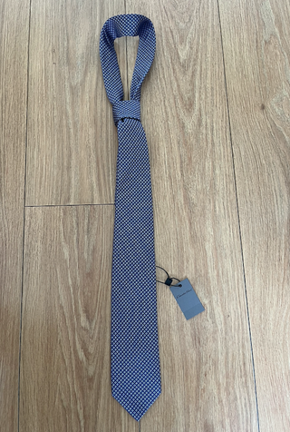 Corbata azul Emidio Tucci nueva con etiqueta