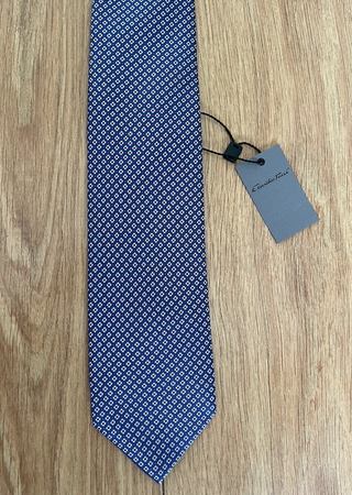 Corbata azul Emidio Tucci nueva con etiqueta