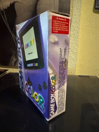 Caja Game Boy Color Morada Original Nintendo