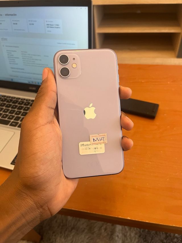 iPhone 11 Negro/Plateado