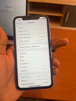 iPhone 11 Nero/Argento