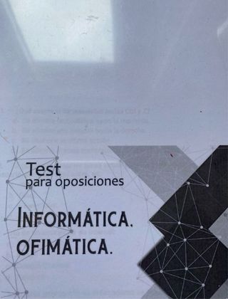 TEST INFORMATICA AUXILIAR ADMINISTRATIVO ESTADO