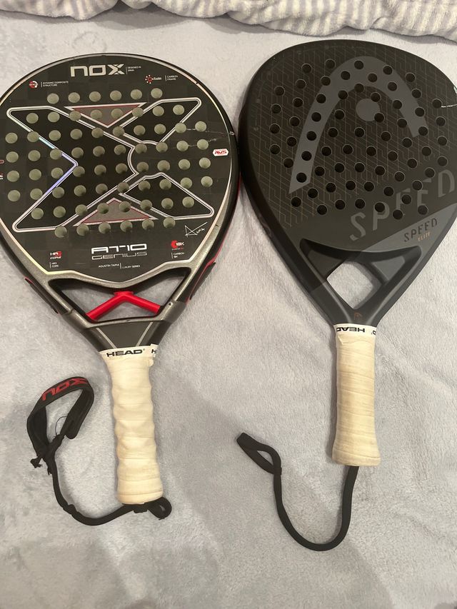 Palas de pádel NOX y HEAD