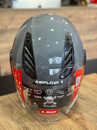 Casco LS2 Airflow II Nardo Gris