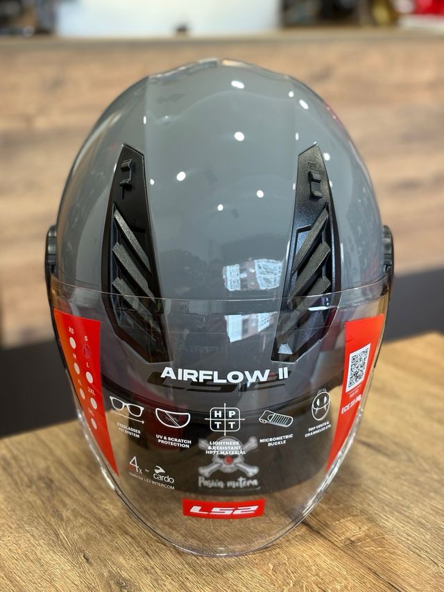 Casco LS2 Airflow II Nardo Gris