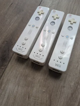 3x Controller Wii Motion Plus Inside Bianchi HS