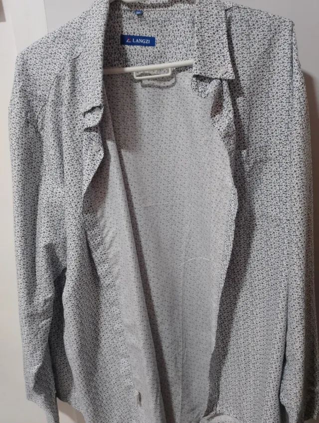 Camisa LANGZI Hombre Estampada