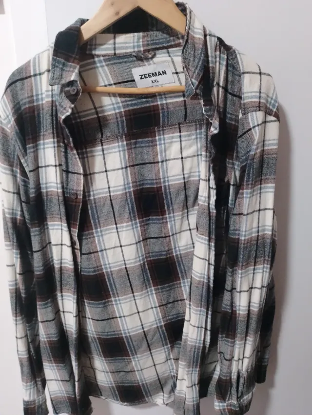 Camisa LANGZI Hombre Estampada