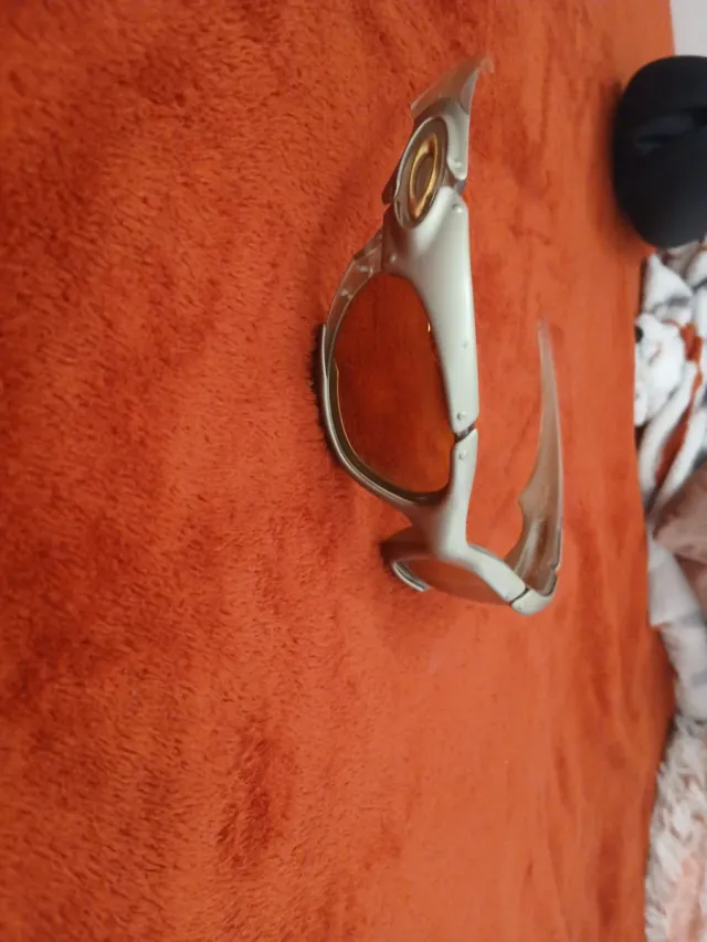 Gafas Oakley Plateadas y Naranja