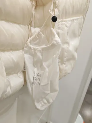 Plumas Uniqlo Ultralight Mujer Blanco