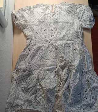 Vestido estampado bandana Mickey