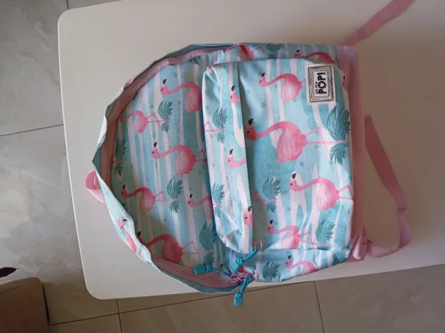 Mochila flamencos 8-12 años