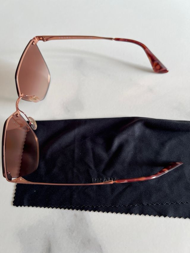 Gafas de Sol Prada Cat Eye Rosas Originales