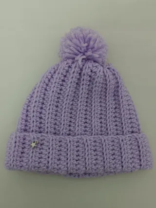 Regalo Natale Cappello bimba 1-2 anni pon pon lill