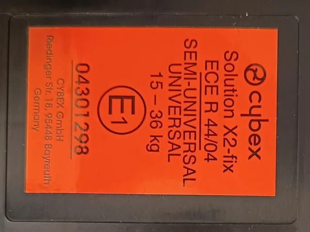 Silla coche Cybex Solution X2-fix