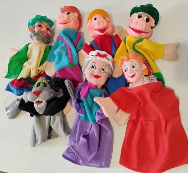 Lote Marionetas de Cuentos Infantiles