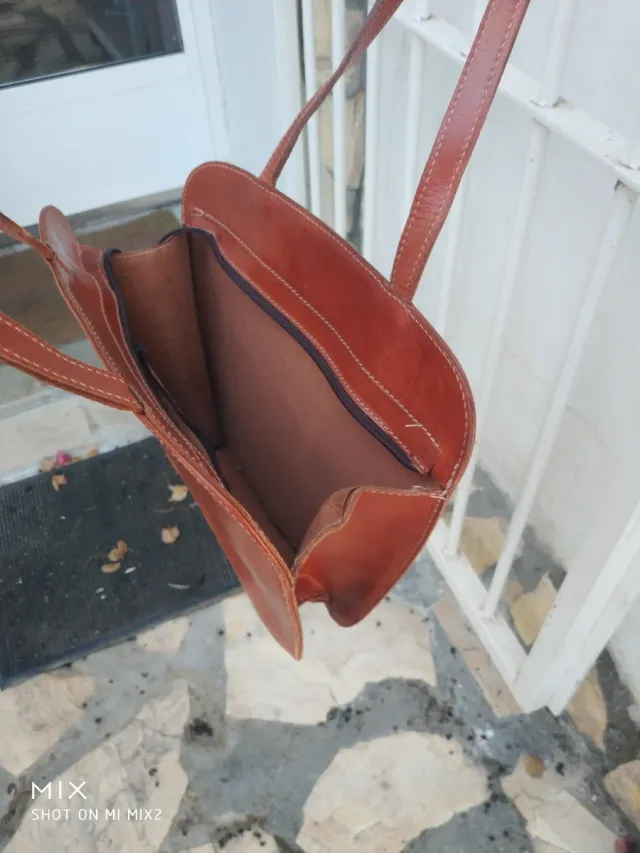 Bolso Piel Marrón nuevo