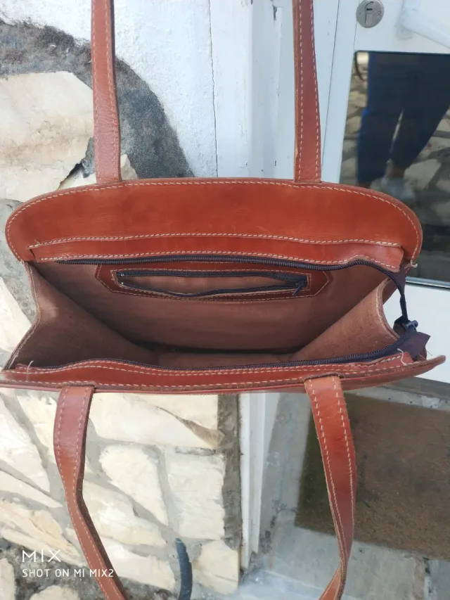 Bolso Piel Marrón nuevo