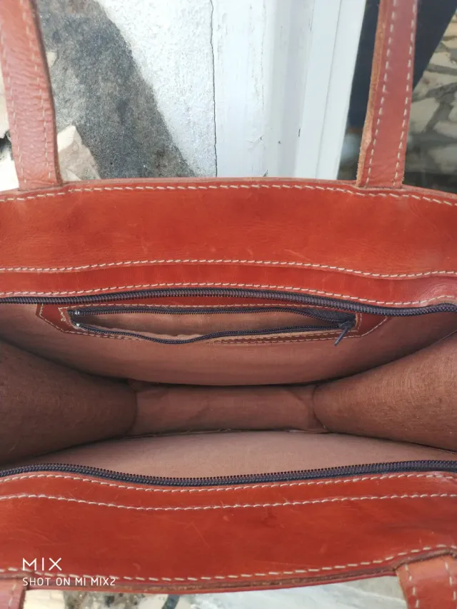 Bolso Piel Marrón nuevo