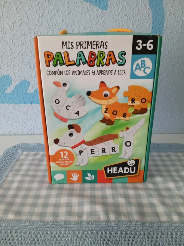Puzzle Mis Primeras Palabras Headu