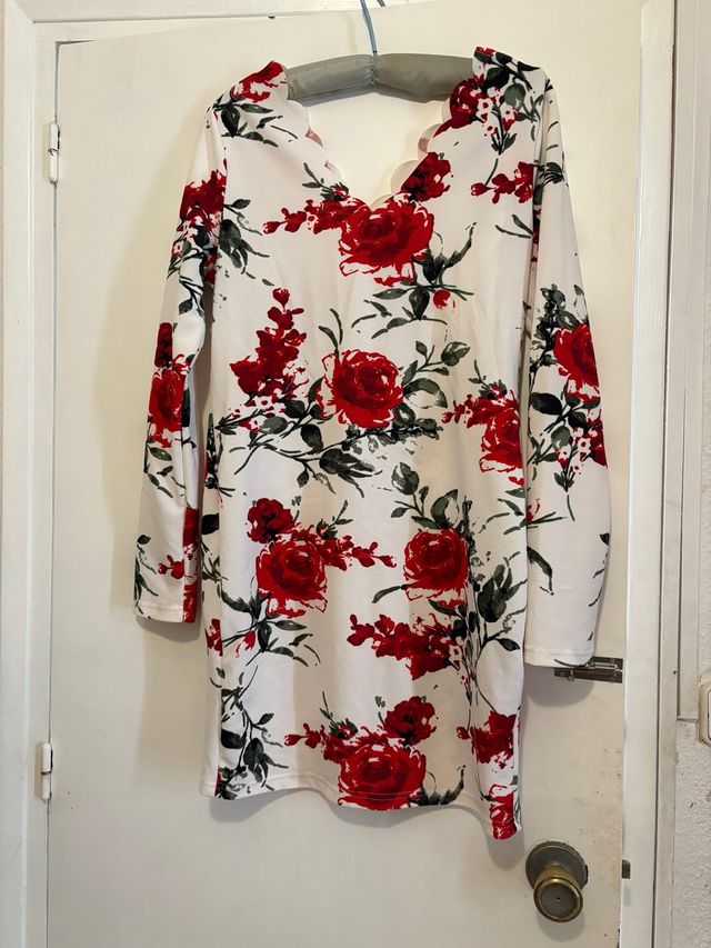 Vestido casual estampado floral