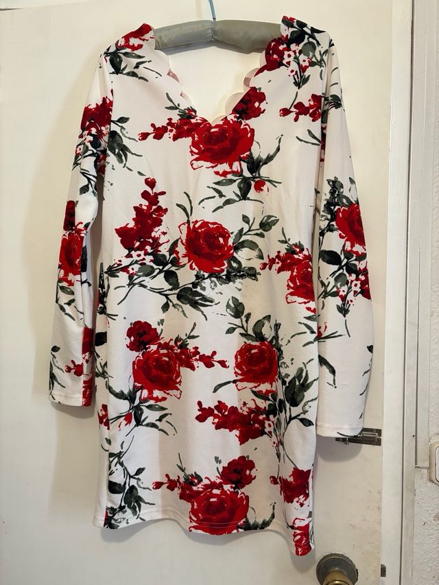 Vestido casual estampado floral