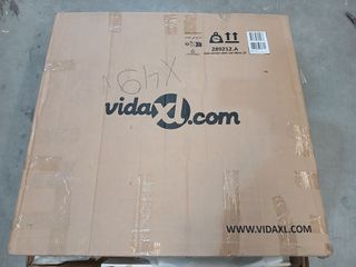 Armadio angolare in legno massello vidaXL