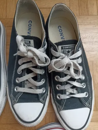 Tres pares de deportivas Converse Talla 39