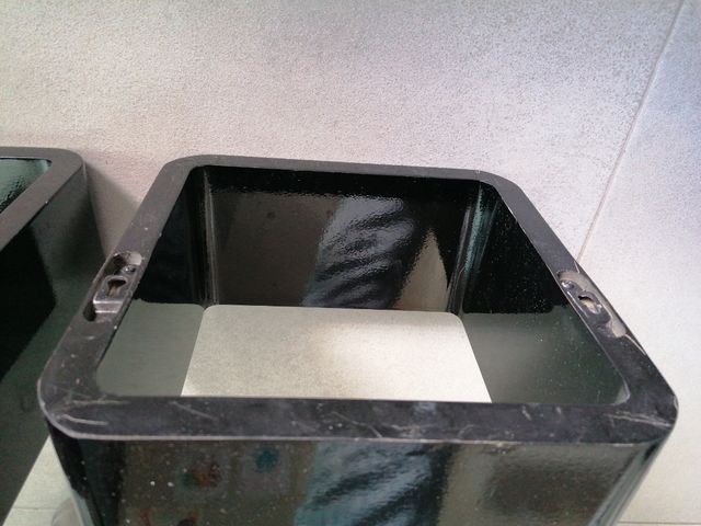 Estantes decorativos negros (2 unidades)