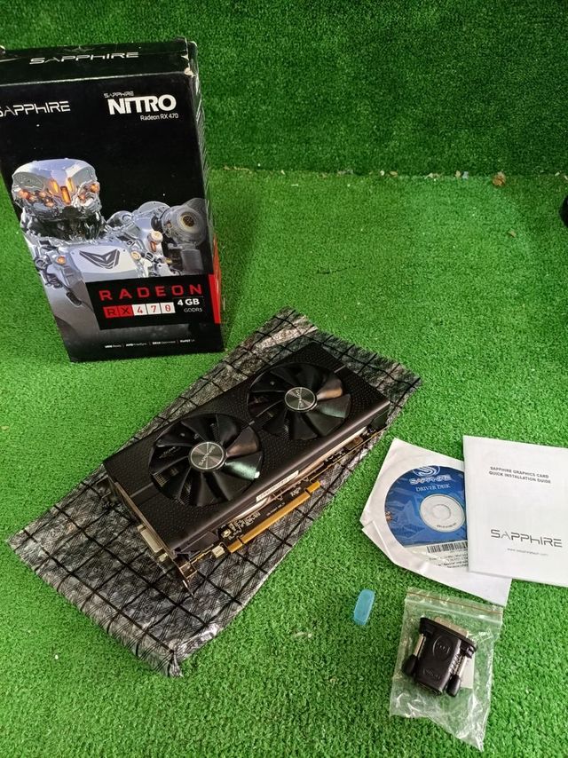 Sapphire Nitro RX 470 8GB GDDR5 Tarjeta Gráfica