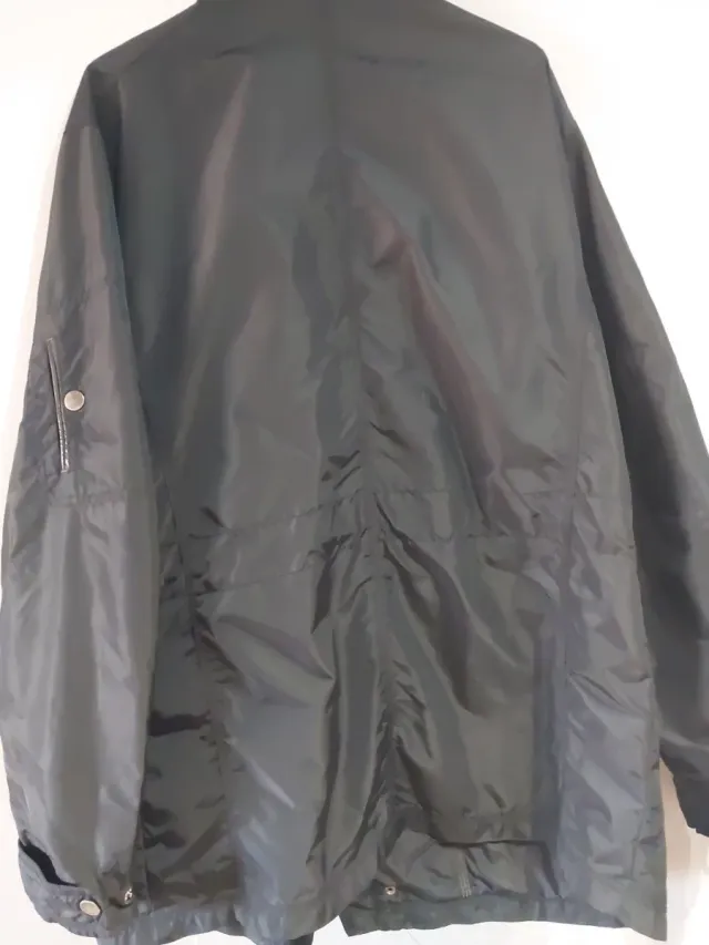 Parka Massimo Dutti Negra