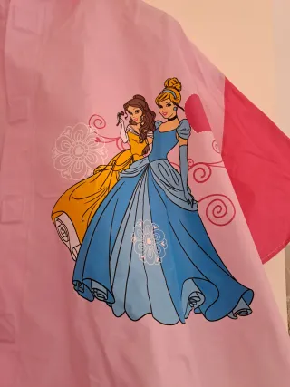 Mantella pioggia Principesse Disney rosa