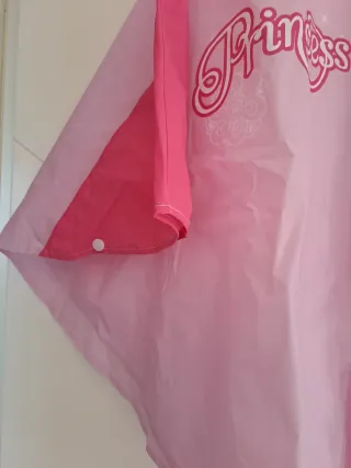 Mantella pioggia Principesse Disney rosa